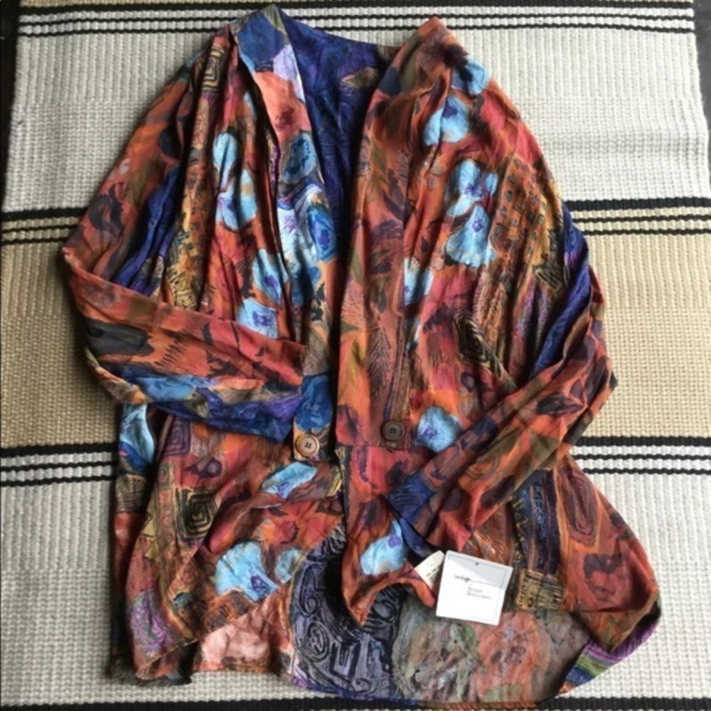 VTG Kimono Laura Kieffer Susan Burrowes NWT Sz 24